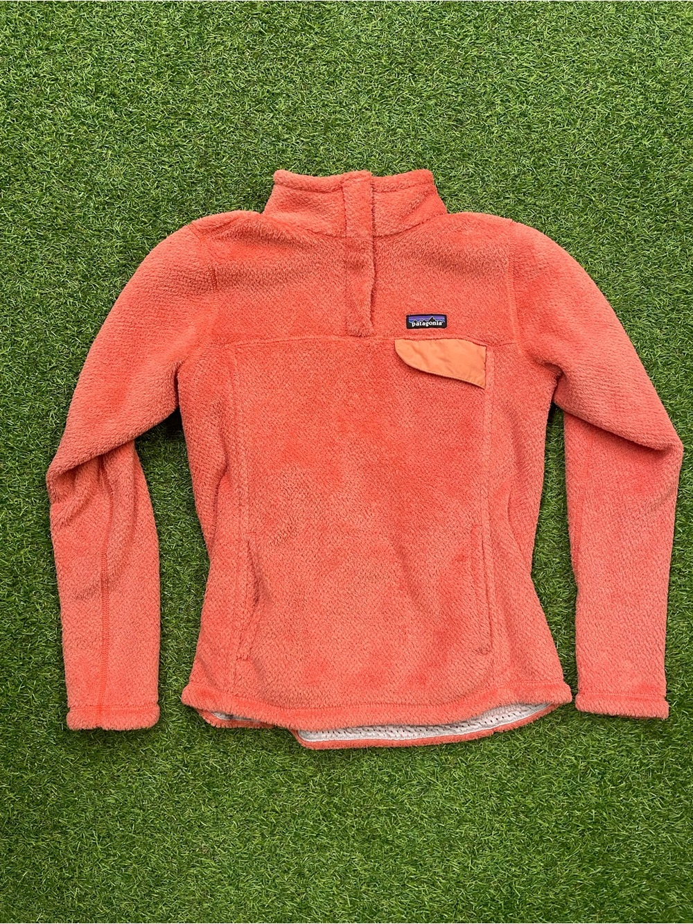 Patagonia Women's Coral Re-Tool Snap-T Fleece Pullover Polartec Size Medium